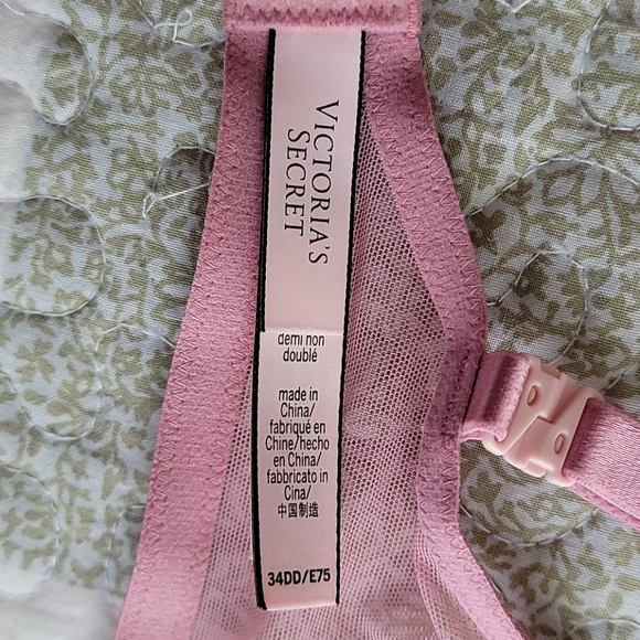 VS Sexy Tee Unlined Dusk Mauve Demi Bra 34DD - Picture 12 of 12